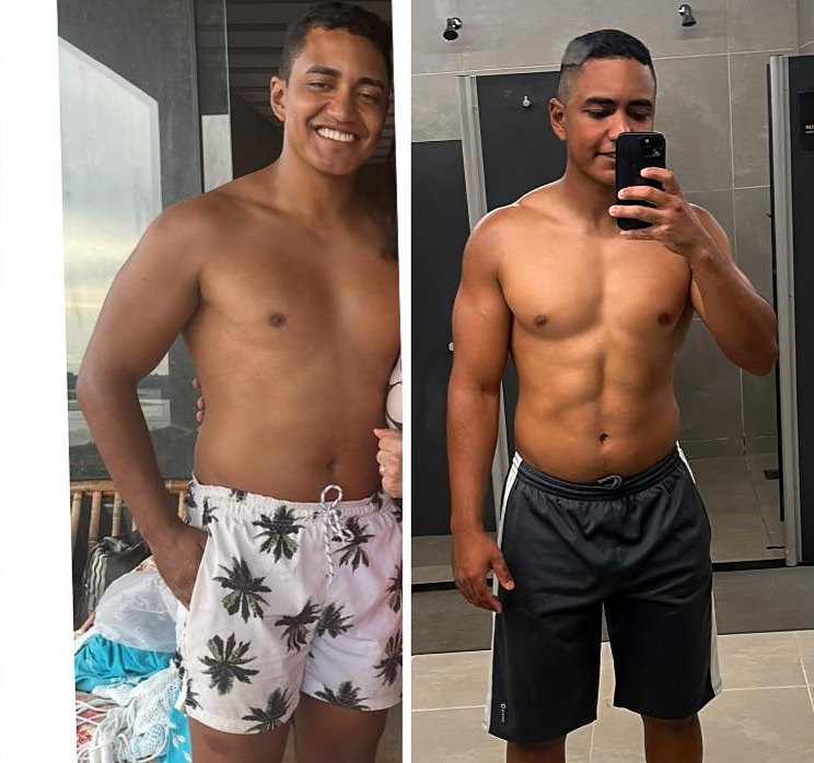 Pablo Henrique — sua própria transformação física